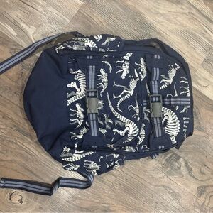 PotteryBarn Kids Dinosaur Skeloton Print Backpack